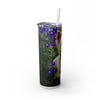 Skinny Tumbler with Straw – 20 oz Stainless Steel Cup