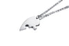 Titanium Steel Heart-Shaped Friendship Pendant Two-Piece Jewelry