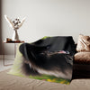 Sweatshirt Blanket – Plush Fleece Throw, 2 Size Options