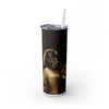 Skinny Tumbler with Straw – 20 oz Stainless Steel Cup