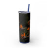 Skinny Tumbler with Straw – 20 oz Stainless Steel Cup