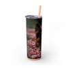 Skinny Tumbler with Straw – 20 oz Stainless Steel Cup