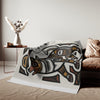 Sweatshirt Blanket – Plush Fleece Throw, 2 Size Options