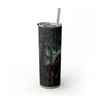 Skinny Tumbler with Straw – 20 oz Stainless Steel Cup