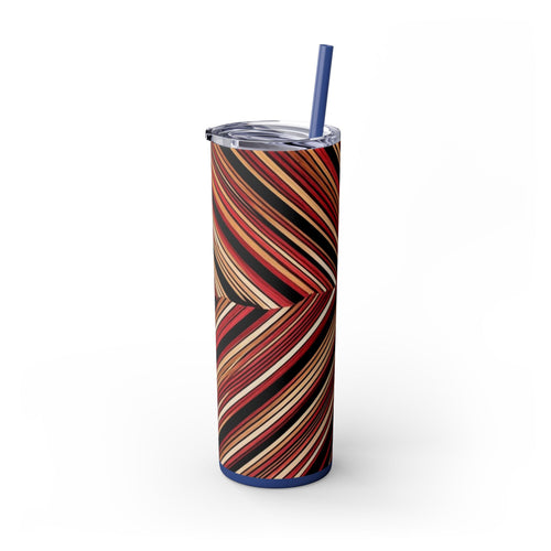 Skinny Tumbler with Straw – 20 oz Stainless Steel Cup