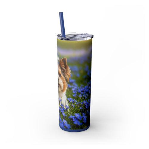 Skinny Tumbler with Straw – 20 oz Stainless Steel Cup