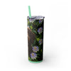 Skinny Tumbler with Straw – 20 oz Stainless Steel Cup