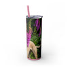 Skinny Tumbler with Straw – 20 oz Stainless Steel Cup