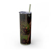 Skinny Tumbler with Straw – 20 oz Stainless Steel Cup