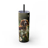 Skinny Tumbler with Straw – 20 oz Stainless Steel Cup