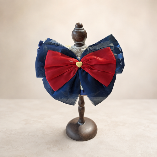 Snowwhite Satin Lace Pet Bib Collar