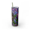 Skinny Tumbler with Straw – 20 oz Stainless Steel Cup