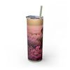 Skinny Tumbler with Straw – 20 oz Stainless Steel Cup