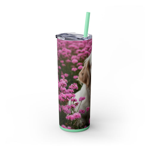 Skinny Tumbler with Straw – 20 oz Stainless Steel Cup