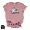 Crystal Lover Tee | Spiritual Crystal Graphic T-Shirt