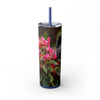 Skinny Tumbler with Straw – 20 oz Stainless Steel Cup