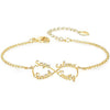 Personalized Creative Stainless Steel Custom Cut Name Bracelet