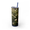 Skinny Tumbler with Straw – 20 oz Stainless Steel Cup