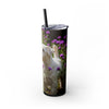 Skinny Tumbler with Straw – 20 oz Stainless Steel Cup