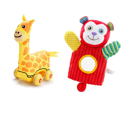 Plush finger doll
