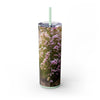Skinny Tumbler with Straw – 20 oz Stainless Steel Cup