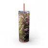 Skinny Tumbler with Straw – 20 oz Stainless Steel Cup