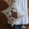 Linen Embroidery Removable And Washable Sofa Living Room Pillow