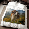 Sweatshirt Blanket – Plush Fleece Throw, 2 Size Options