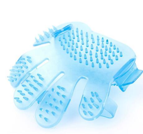 Pet Bath Massage Hair Brush Glove