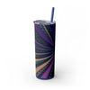 Skinny Tumbler with Straw – 20 oz Stainless Steel Cup