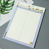 Cartoon colored refill paper