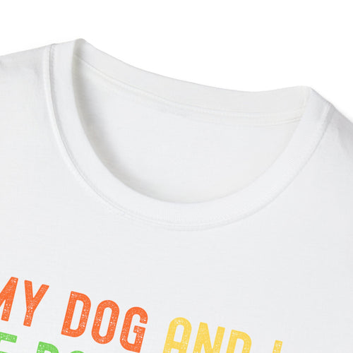 Feral Dog Mom T-Shirt | Funny Dog Lover Rainbow Paw Shirt