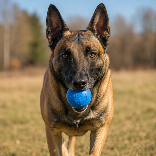 Glitter Ball 2-Pack Dog Toy | Soft Rubber Floating Fetch Ball with Treat Dispenser | USA Made