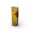 Skinny Tumbler with Straw – 20 oz Stainless Steel Cup
