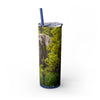 Skinny Tumbler with Straw – 20 oz Stainless Steel Cup