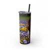 Skinny Tumbler with Straw – 20 oz Stainless Steel Cup