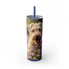 Skinny Tumbler with Straw – 20 oz Stainless Steel Cup