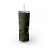 Skinny Tumbler with Straw – 20 oz Stainless Steel Cup
