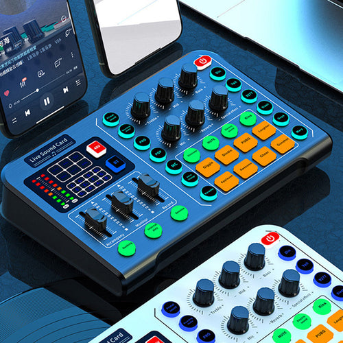Fashion Minimalist Sound Card Support 48v Microphone