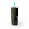 Skinny Tumbler with Straw – 20 oz Stainless Steel Cup