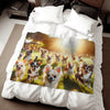 Sweatshirt Blanket – Plush Fleece Throw, 2 Size Options