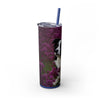 Skinny Tumbler with Straw – 20 oz Stainless Steel Cup