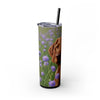 Skinny Tumbler with Straw – 20 oz Stainless Steel Cup