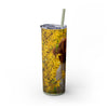 Skinny Tumbler with Straw – 20 oz Stainless Steel Cup
