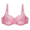 Pure color bra lace women's plus size bra underwear