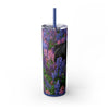 Skinny Tumbler with Straw – 20 oz Stainless Steel Cup