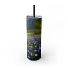 Skinny Tumbler with Straw – 20 oz Stainless Steel Cup