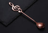 304 stainless steel music symbol creative spoon