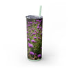 Skinny Tumbler with Straw – 20 oz Stainless Steel Cup