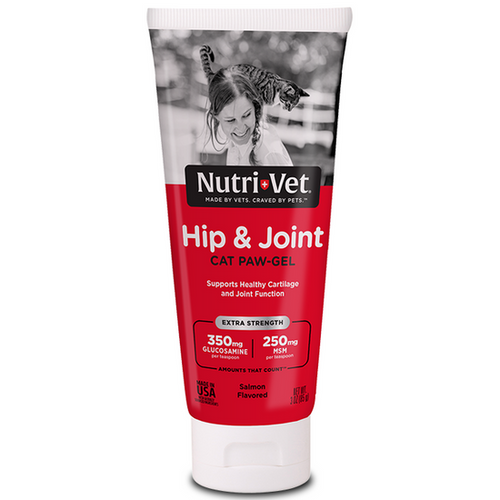 Nutri-Vet Hip & Joint Extra Strength Paw-Gel for Cats